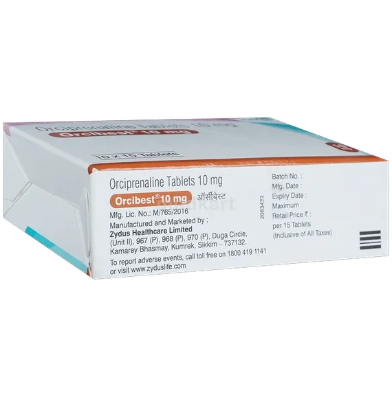 orcibest 10mg tablet 15's